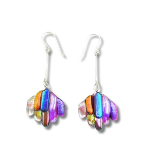 Long drip drop earrings