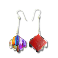 Long drip drop earrings