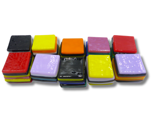 10 Glass liquorice allsorts