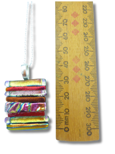 Small stripe pendant