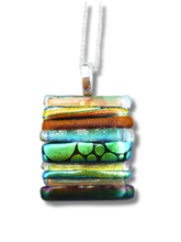 Small stripe pendant