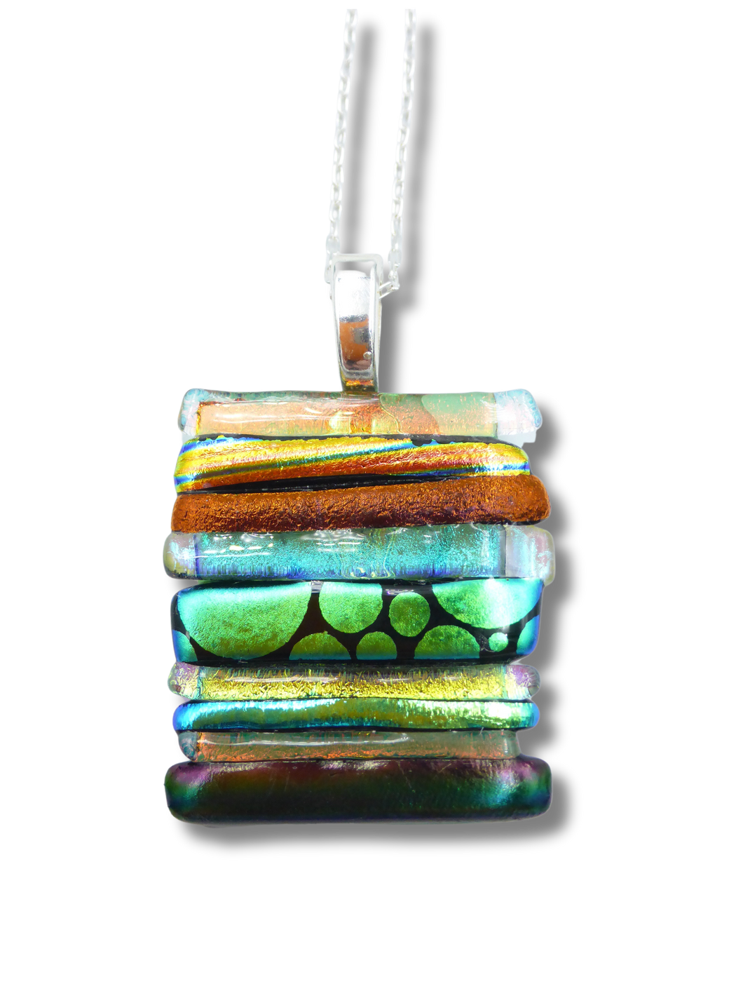 Small stripe pendant