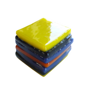 Glass liquorice allsort