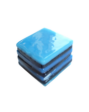 Glass liquorice allsort