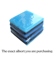 Glass liquorice allsort