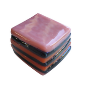 Glass liquorice allsort