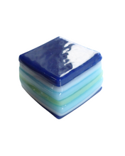 Glass liquorice allsort