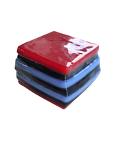 Glass liquorice allsort