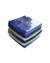 Glass liquorice allsort
