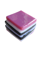 Glass liquorice allsort