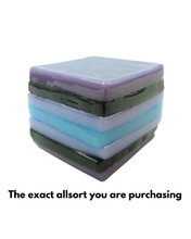Glass liquorice allsort