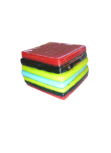 Glass liquorice allsort