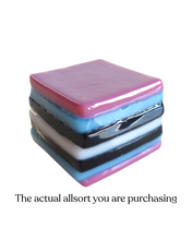 Glass liquorice allsort
