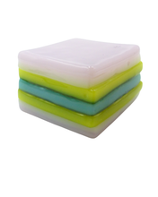 Glass liquorice allsort