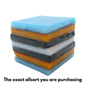 Glass liquorice allsort
