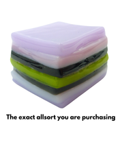 Glass liquorice allsort