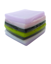 Glass liquorice allsort