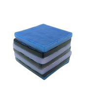 Glass liquorice allsort