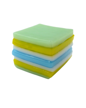 Glass liquorice allsort