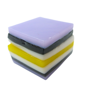 Glass liquorice allsort