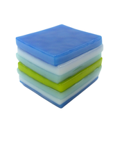 Glass liquorice allsort