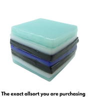 Glass liquorice allsort