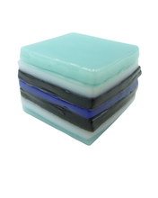 Glass liquorice allsort