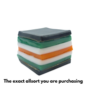 Glass liquorice allsort