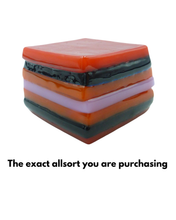 Glass liquorice allsort