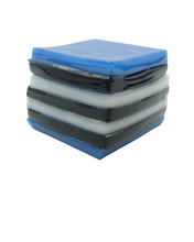 Glass liquorice allsort