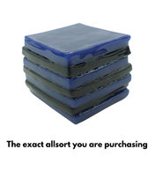 Glass liquorice allsort
