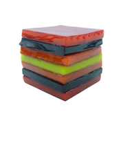 Glass liquorice allsort